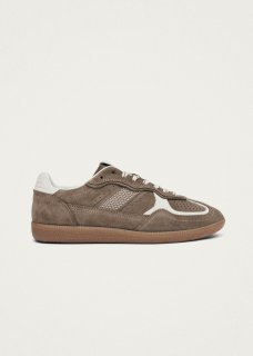 Women's Tb.490 Rife Taupe Leather Sneakers Women's Tb.490 Rife Taupe Leather Sneakers