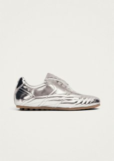 Men's Tb.99 Silver Leather Sneakers Men's Tb.99 Silver Leather Sneakers